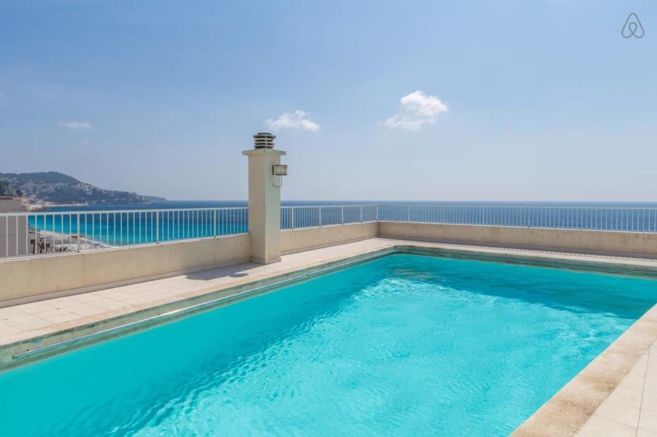 Royal Promenade Pool Terrace With Sea View Apartment Ница Екстериор снимка