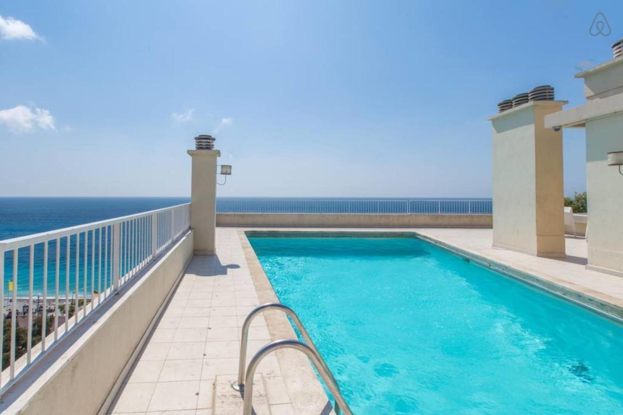 Royal Promenade Pool Terrace With Sea View Apartment Ница Екстериор снимка